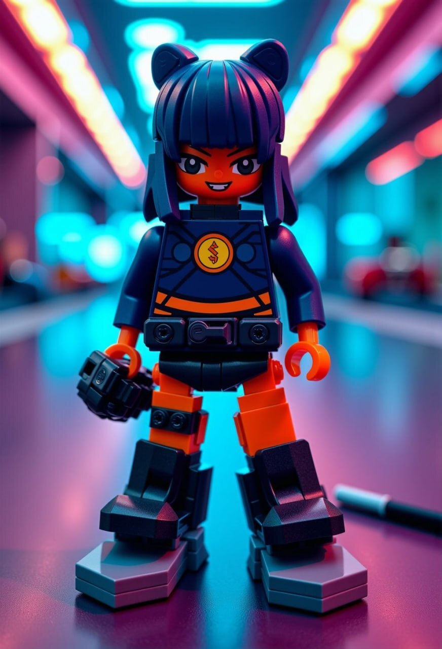 LEGO LoRA for FLUX by ChronoKnight - My, Нейронные сети, Artificial Intelligence, Neural network art, Stable diffusion, Flux, Lego, Toys, Render, Longpost