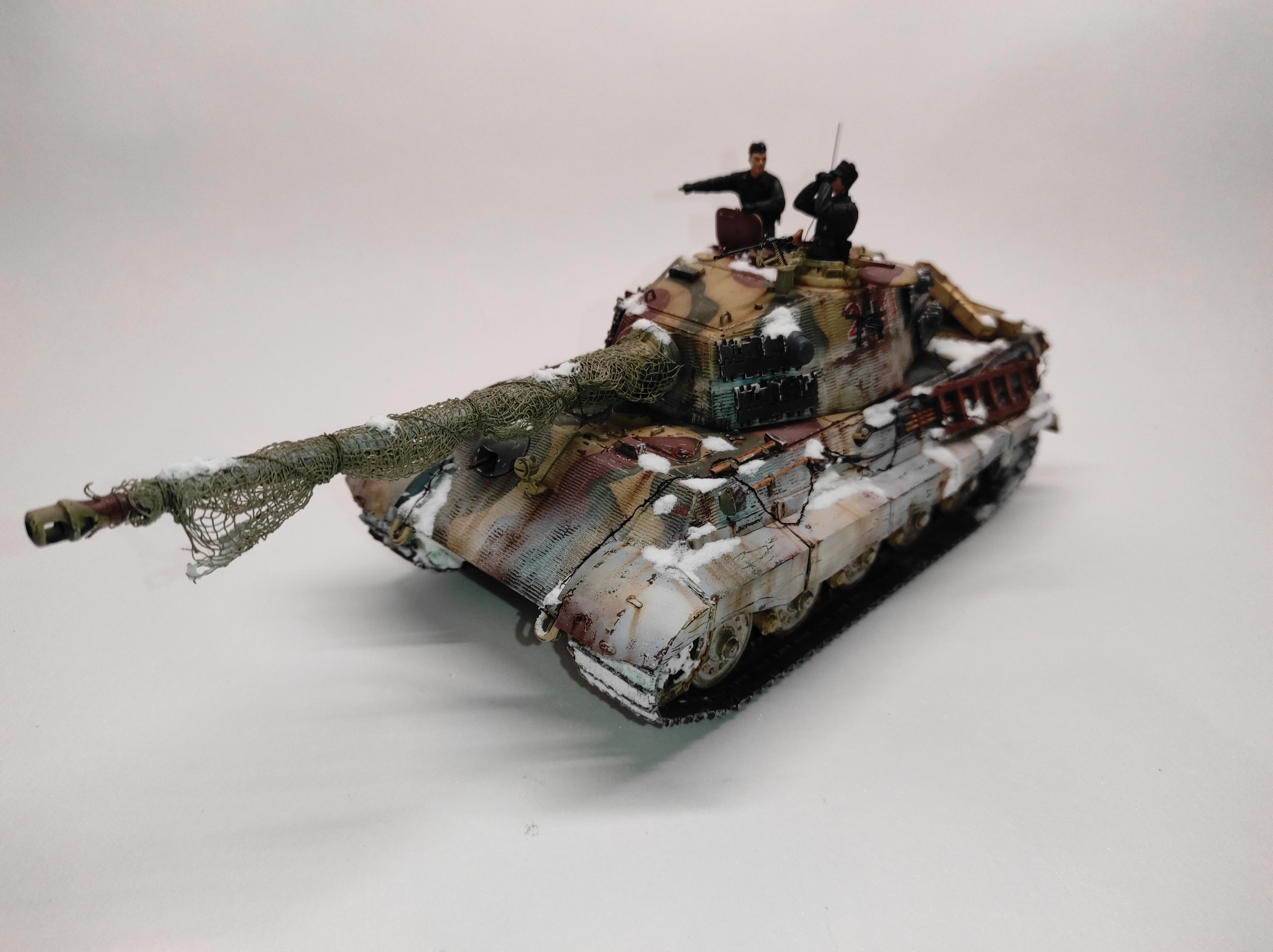 KING TIGER MENG 1/35 - My, Modeling, Technics, Tanks, Stand modeling, The Second World War, Creation, Tiger, Military equipment, Military history, Longpost, Scale model, Scale 1:35