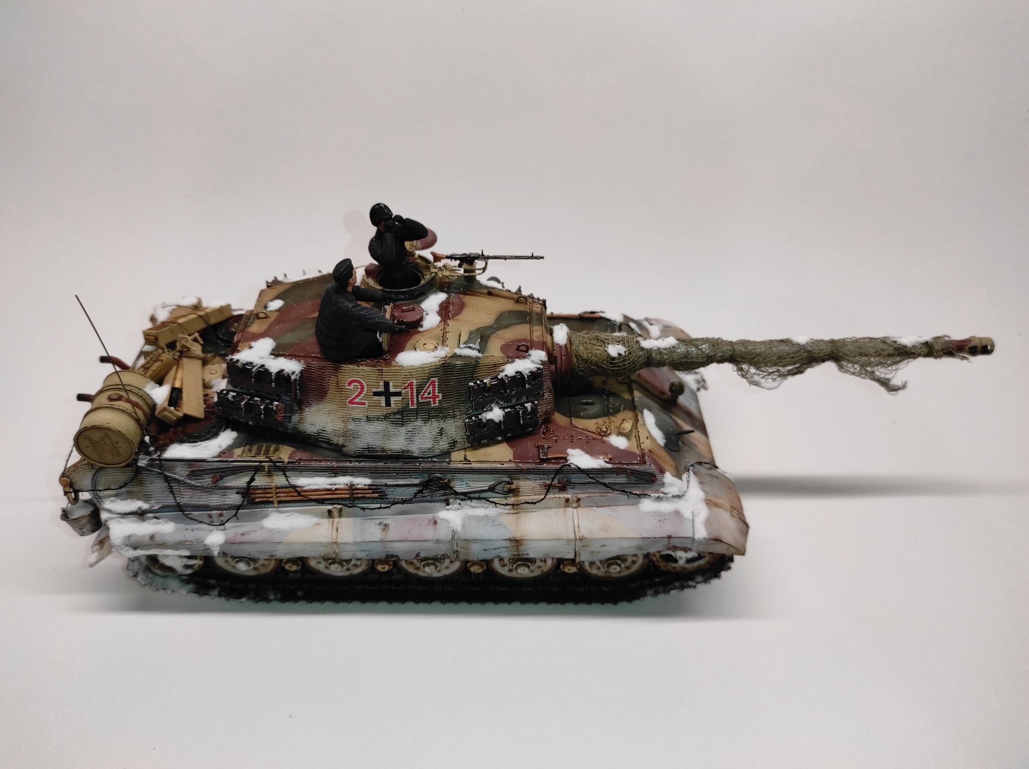 KING TIGER MENG 1/35 - My, Modeling, Technics, Tanks, Stand modeling, The Second World War, Creation, Tiger, Military equipment, Military history, Longpost, Scale model, Scale 1:35