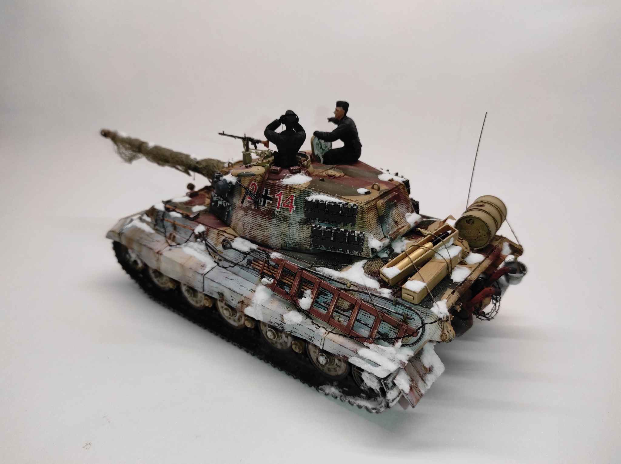 KING TIGER MENG 1/35 - My, Modeling, Technics, Tanks, Stand modeling, The Second World War, Creation, Tiger, Military equipment, Military history, Longpost, Scale model, Scale 1:35