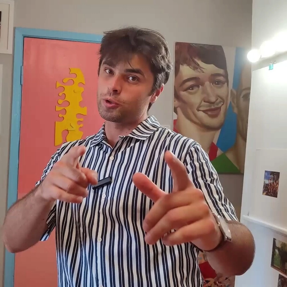 Alex-Leon Mazanov and his workshop and thoughts on art - Artist, Painting, Workshop, Art history, Nizhny Novgorod, Mosaic, Yandex Zen (link), VKontakte (link), Longpost