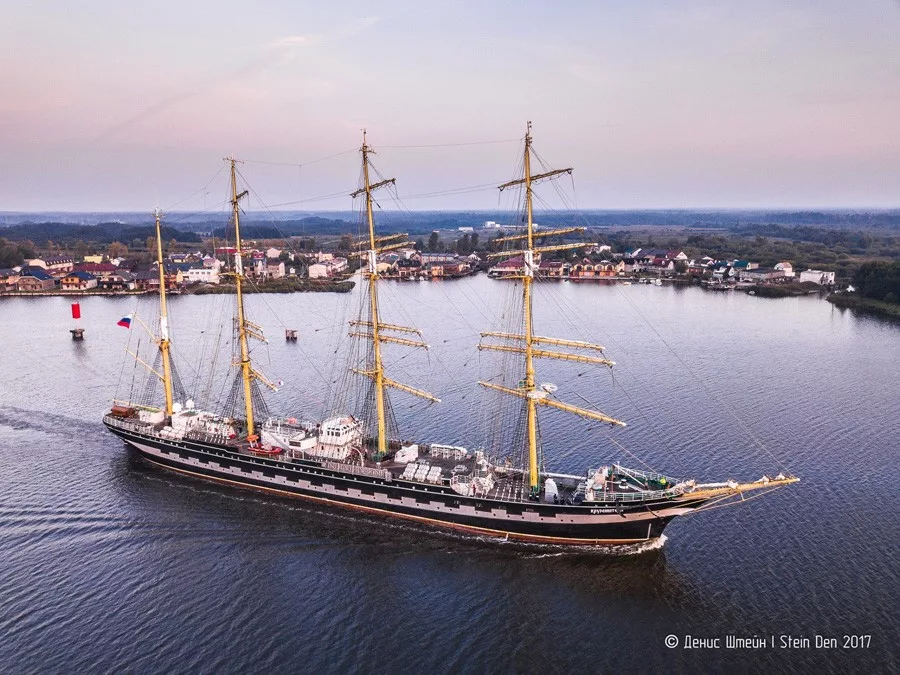 How the sailing ship Kruzenshtern saved a Polish girl and was accused of conspiring with the devil, although he should have thanked all the gods - My, History (science), Relaxation, Ship, Sail, Sailboat, Yachting, Yacht, Kruzenshtern, Longpost