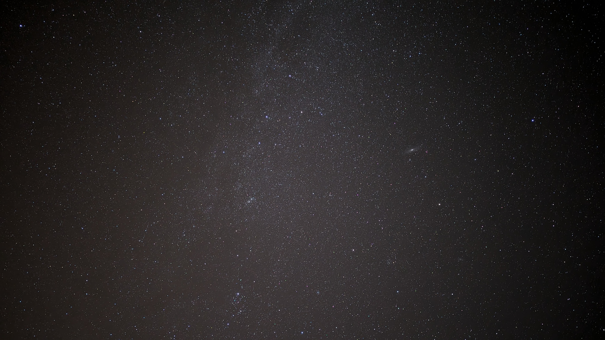 Night sky - Astrophoto, Mobile photography, Andromeda Nebula