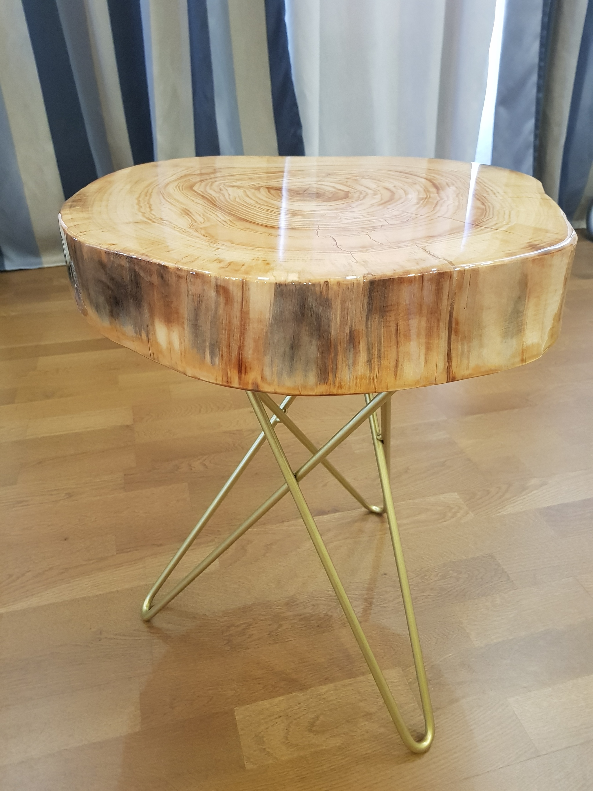 My second table made from poplar saw cuts - My, With your own hands, Table, Epoxy resin, Wood products, Woodworking, Carpenter, Table top, Longpost