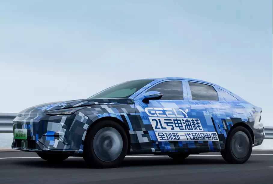 Geely Shows Off Sedan With 2,400 Kilometer Range for the First Time - Chinese cars, Geely, Auto