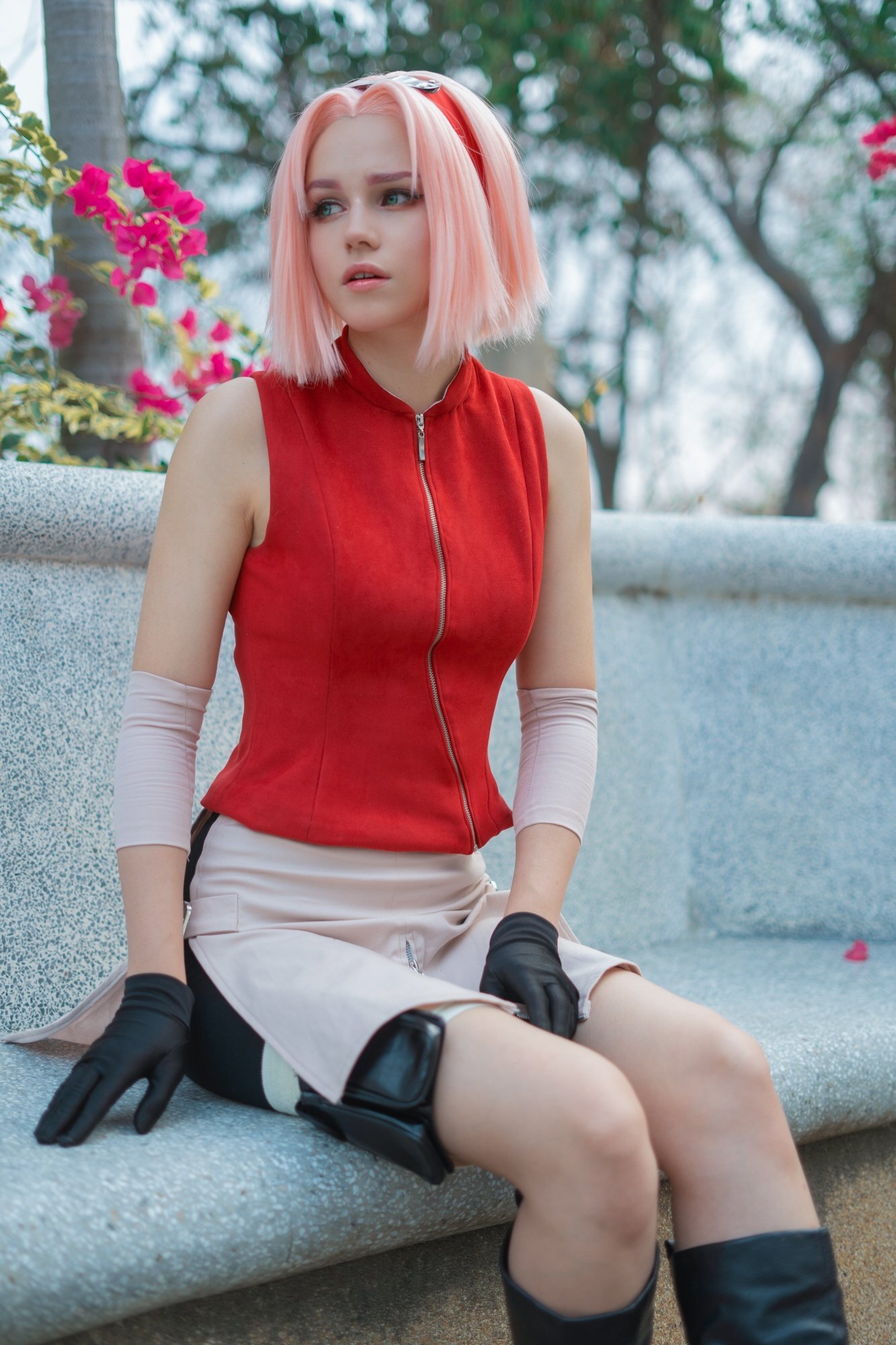 Naruto | Sakura Haruno - Cosplay, Naruto, Sakura haruno, Sasha Holland, The photo, VKontakte (link), Twitter (link), Longpost