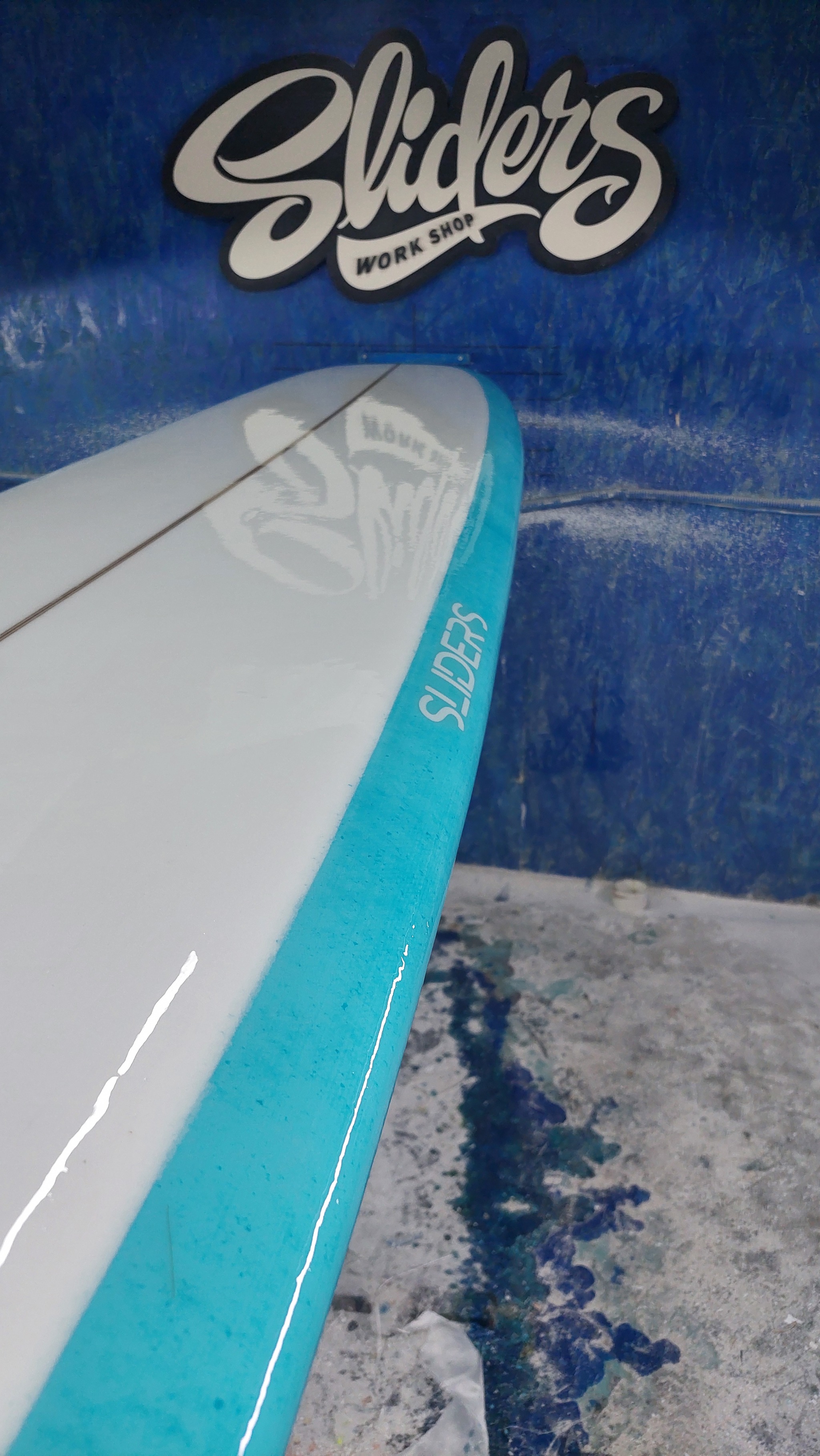 New 9'4 Longboard Oceanic Noserider on the Waves Behind the Boat - My, Surfboard, Surfing, Surfer, With your own hands, Longpost