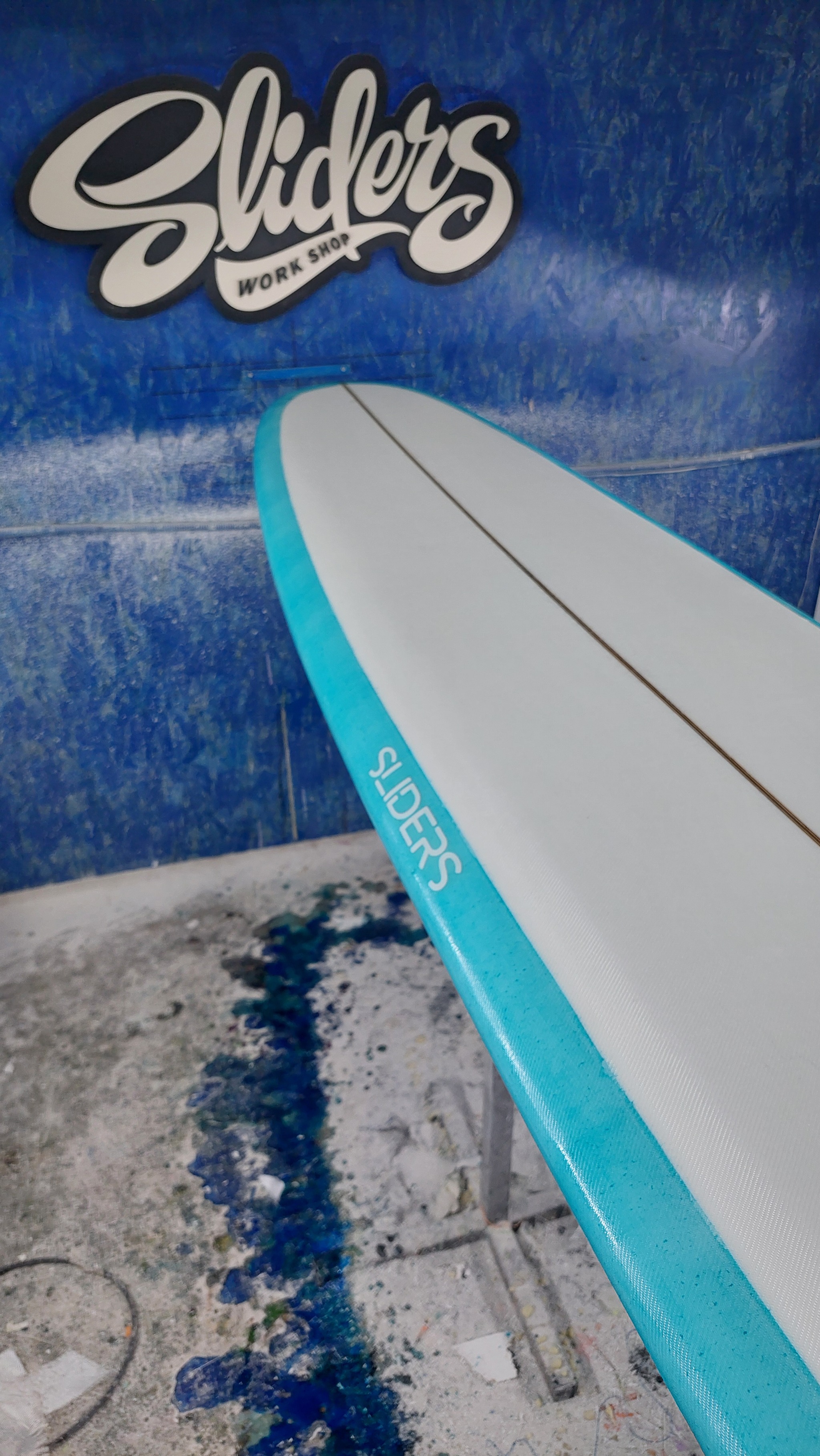 New 9'4 Longboard Oceanic Noserider on the Waves Behind the Boat - My, Surfboard, Surfing, Surfer, With your own hands, Longpost