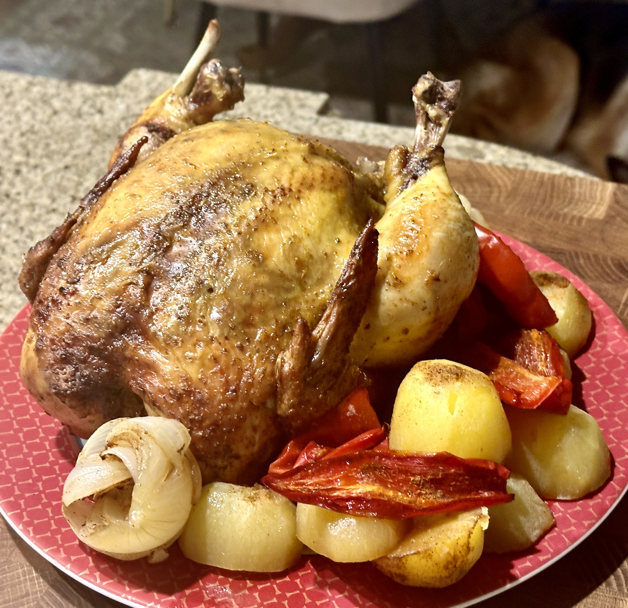 Chicken on the roaster - My, Food, Recipe, Chicken recipes, Roster, Men's cooking, Longpost