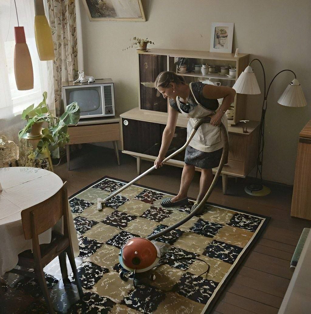 Cleaning the room - the USSR, Made in USSR, Childhood in the USSR, Youth, Youth, Nostalgia, Apartment, Cleaning, A vacuum cleaner, Housewife, The photo, Telegram (link)