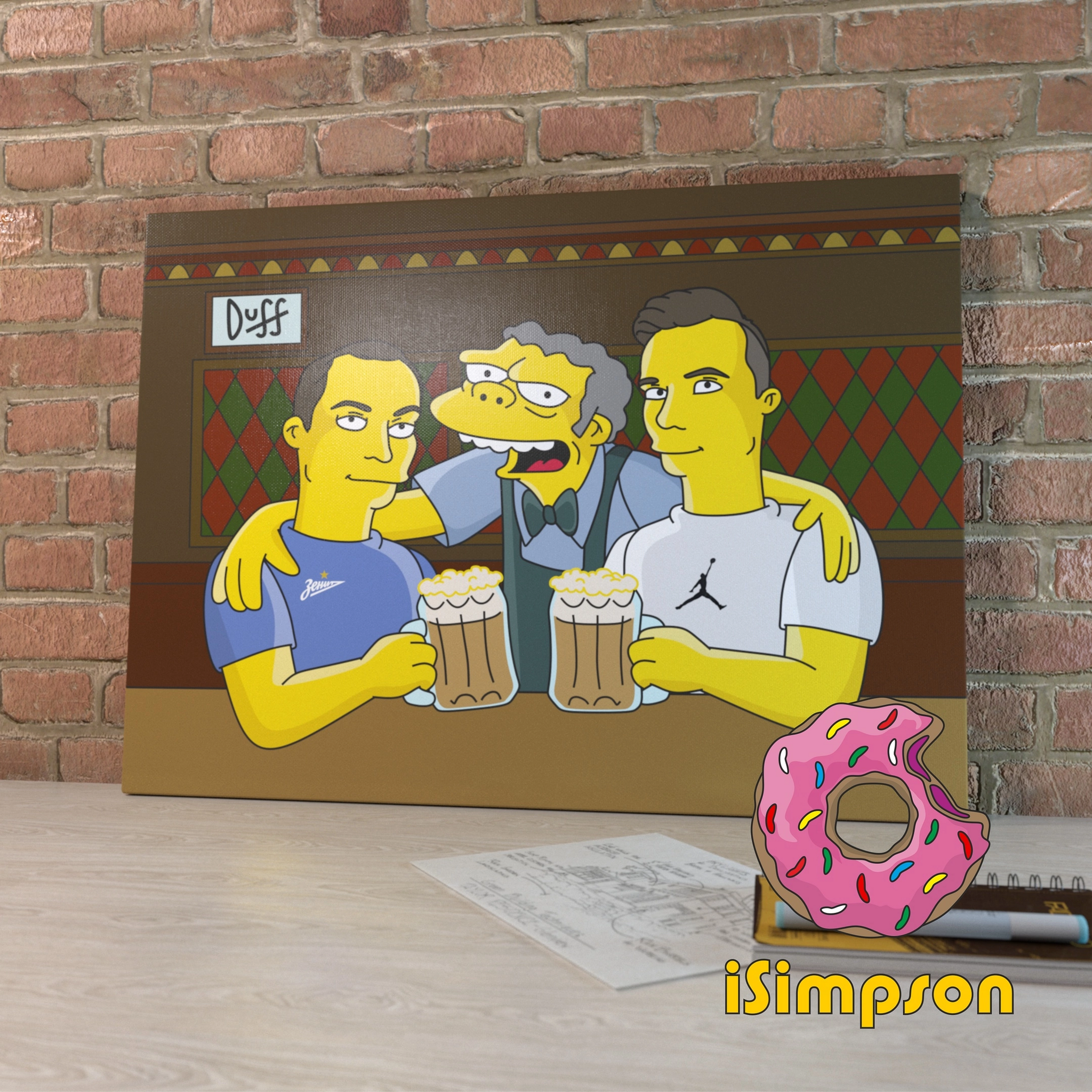 Reply to the post Yamal Simpsons - My, Painting, The Simpsons, Reply to post, Longpost, A wave of posts