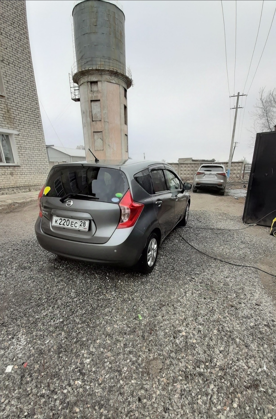 Nissan Note first car - Nissan, Auto, Japan, Tires, Car, Дальний Восток, Transport, Spare parts, Road, Text, Longpost