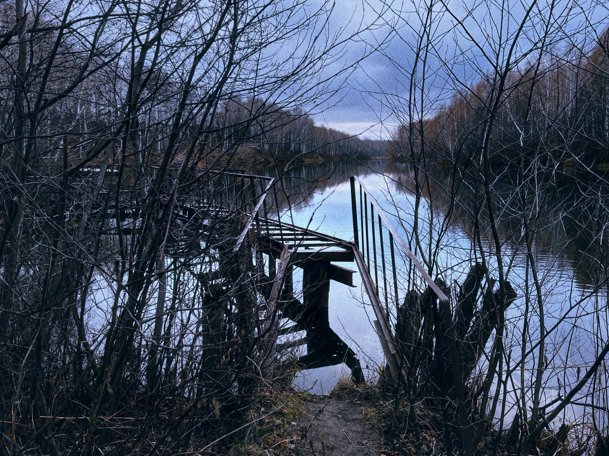 Late autumn aesthetics… - My, Autumn, Nature, Landscape, Longpost