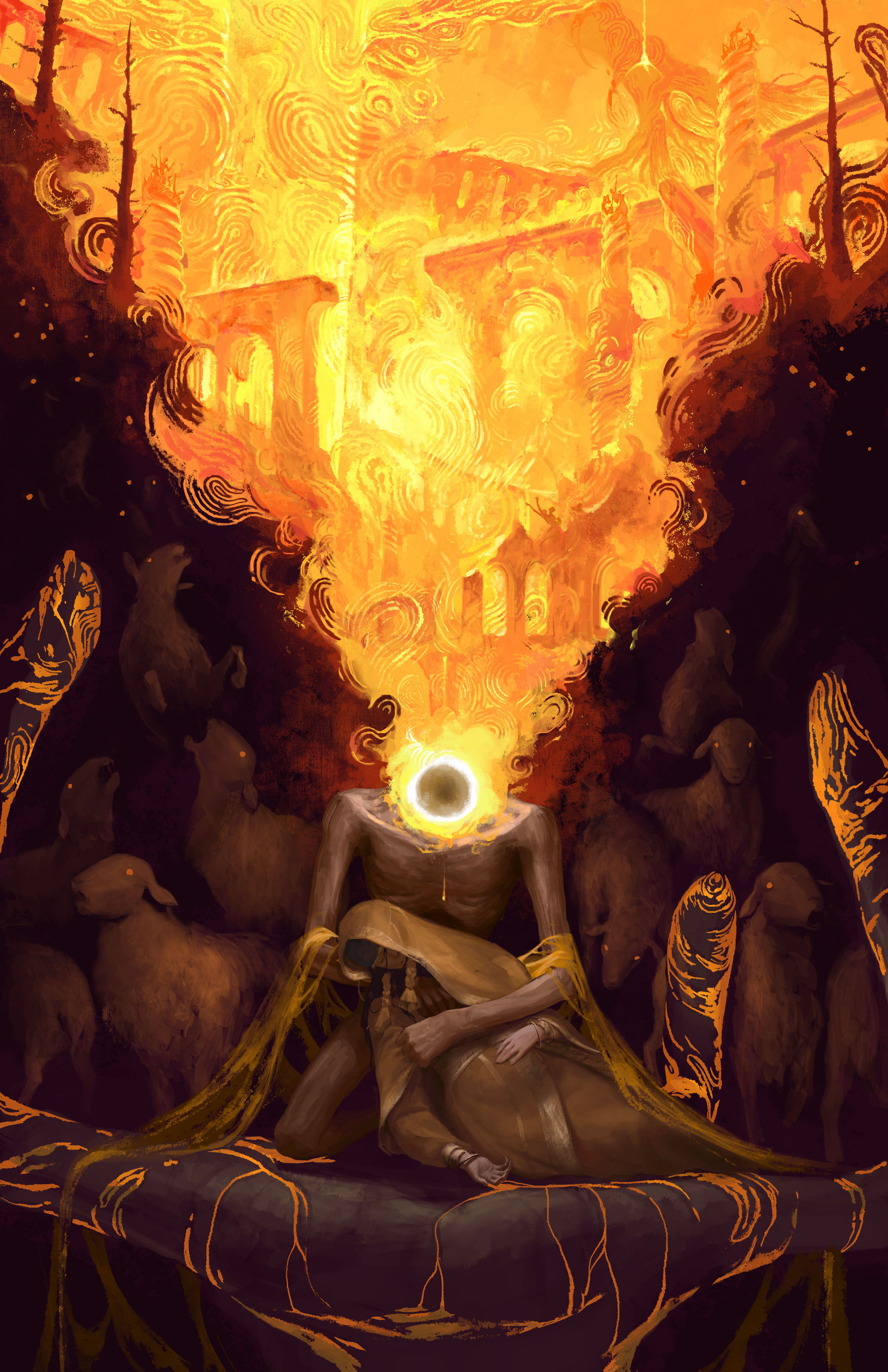 Midra, Lord of Frenzied Flame - Арт, Game Art, Elden Ring