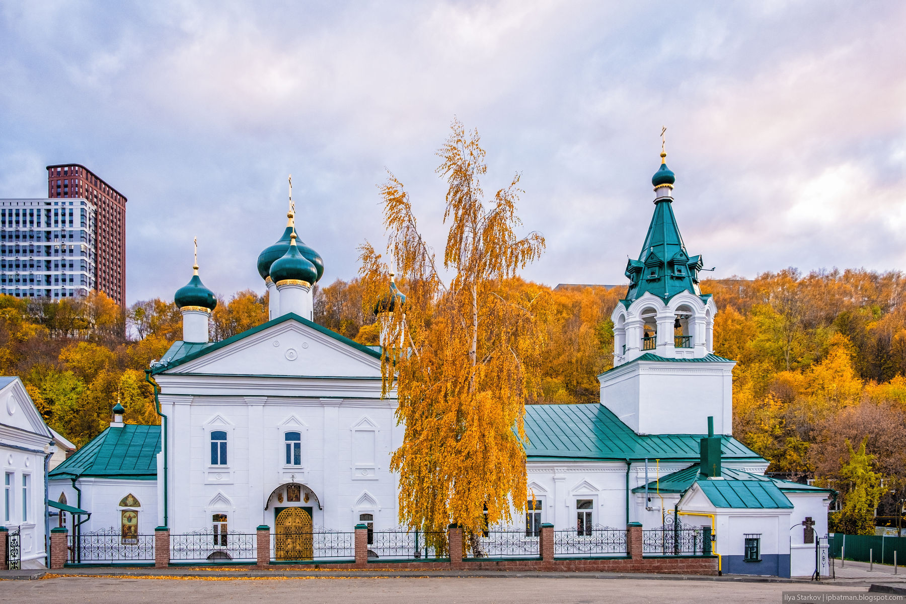 Pecherskaya Sloboda is a historical district of Nizhny Novgorod - My, Nizhny Novgorod, The photo, Autumn, Longpost