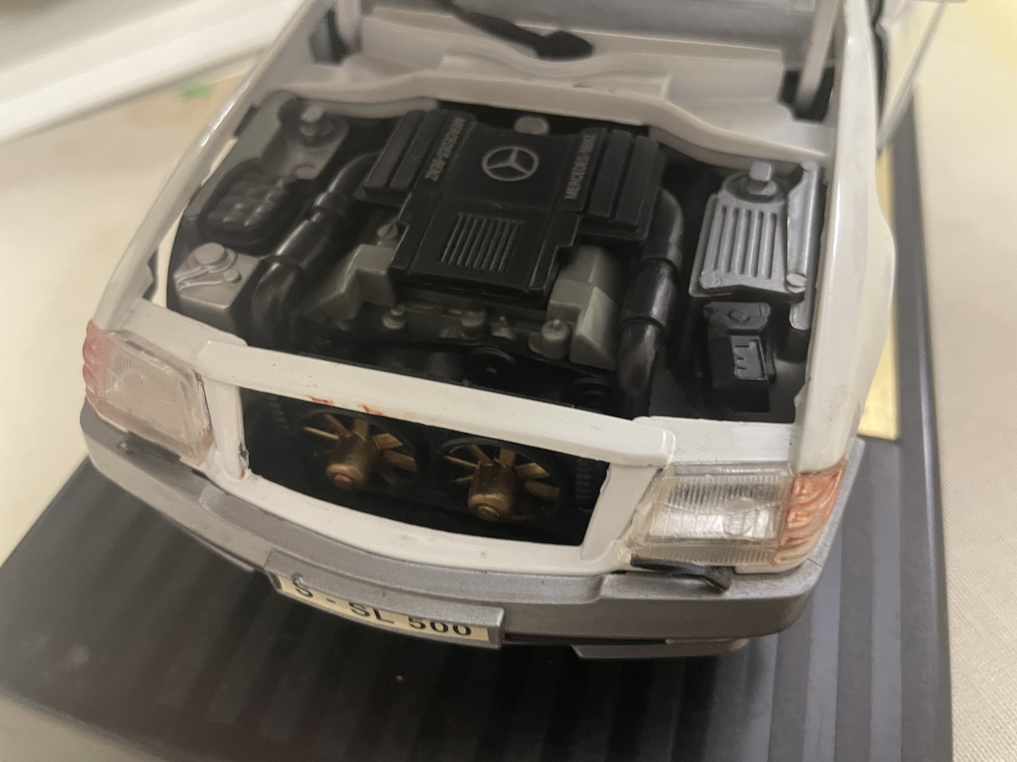 Mercedes Benz 1:18 - My, Models, Modeling, Stand modeling, 1:18, Mercedes, Longpost