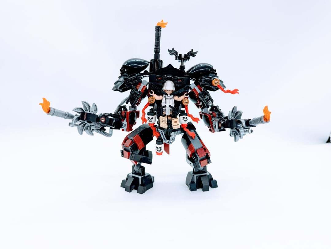 #MOCдня За Императора! The Penitent Engine от V0XZAC0 - LEGO, Конструктор, Moc, Warhammer 40k, Длиннопост