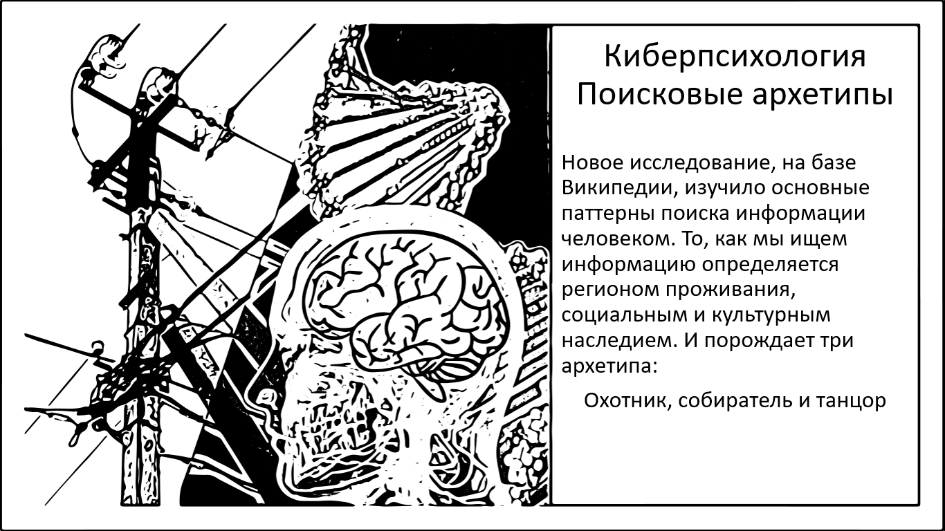 Киберпсихология или паттерны и стили поиска информации - Моё, Наука, Исследования, Научпоп, Мозг, Эксперимент, Поиск, Алгоритм, Длиннопост