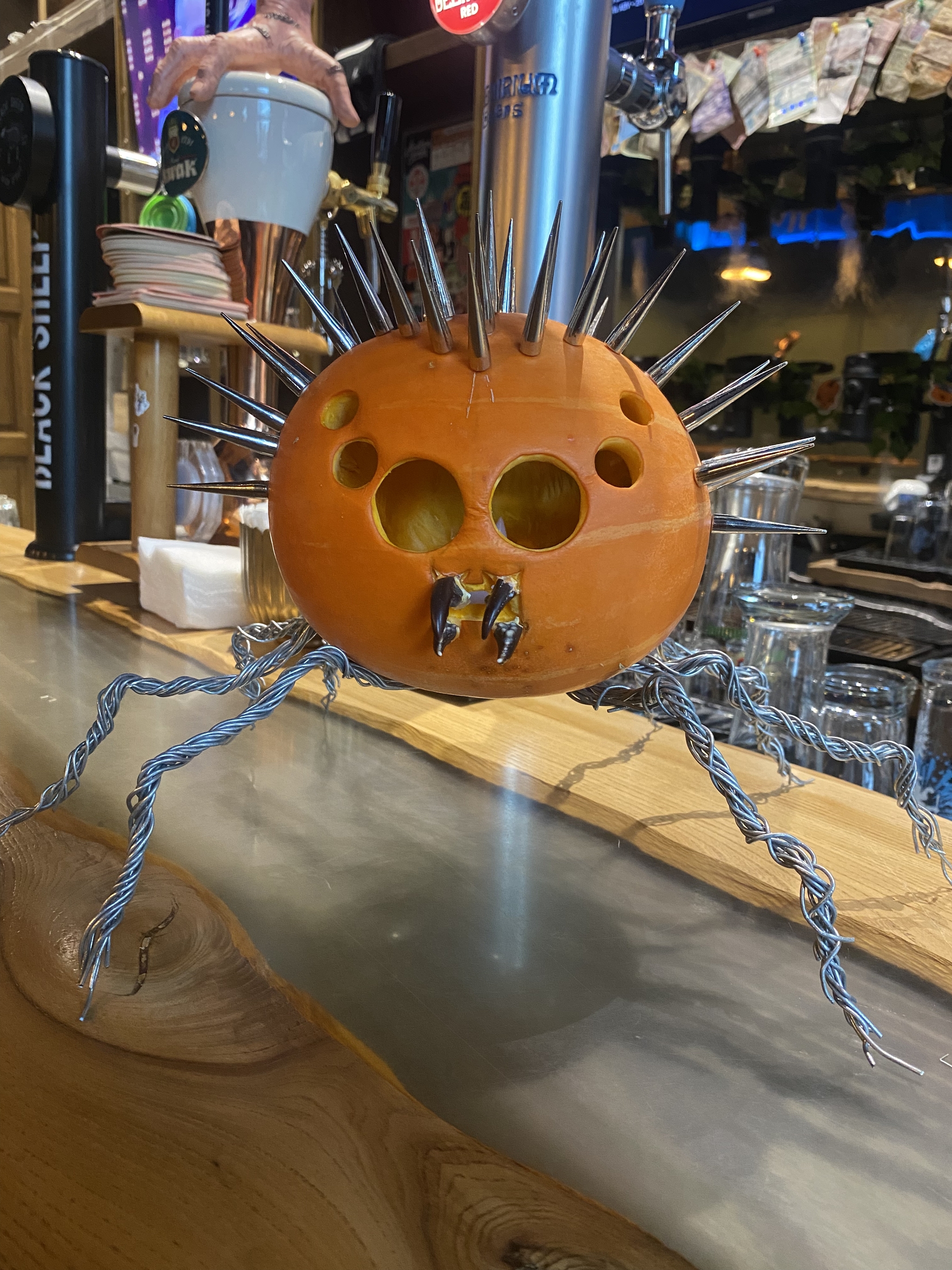 Spider Jack - My, Halloween pumpkin, Admjack24, Admjack, Halloween, Longpost