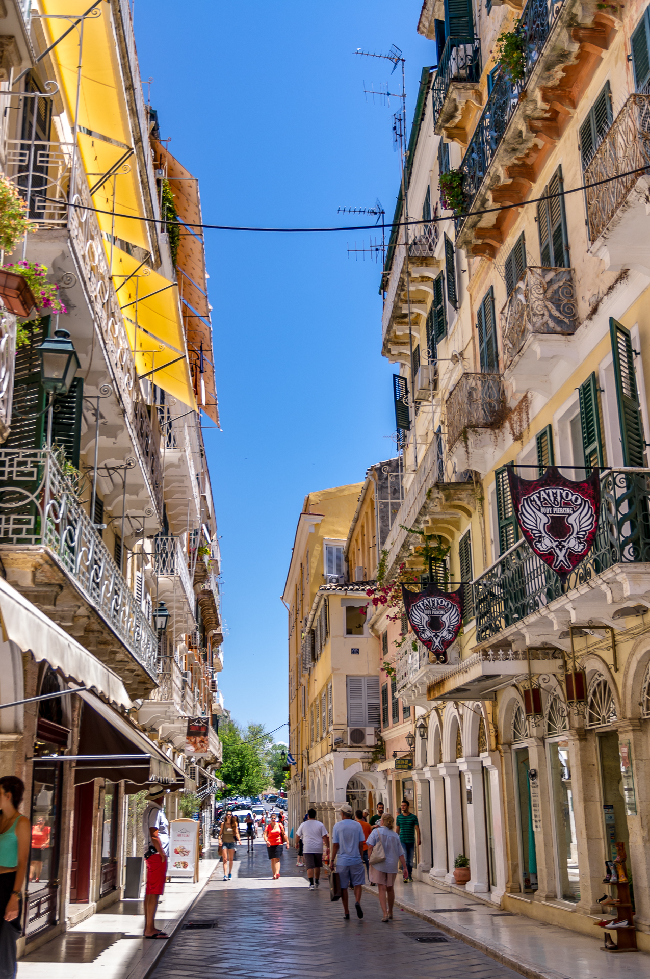 Liston - the pedestrian Broadway of Corfu. And the surrounding streets... - My, Greece, Kerkyra, Centre, Longpost