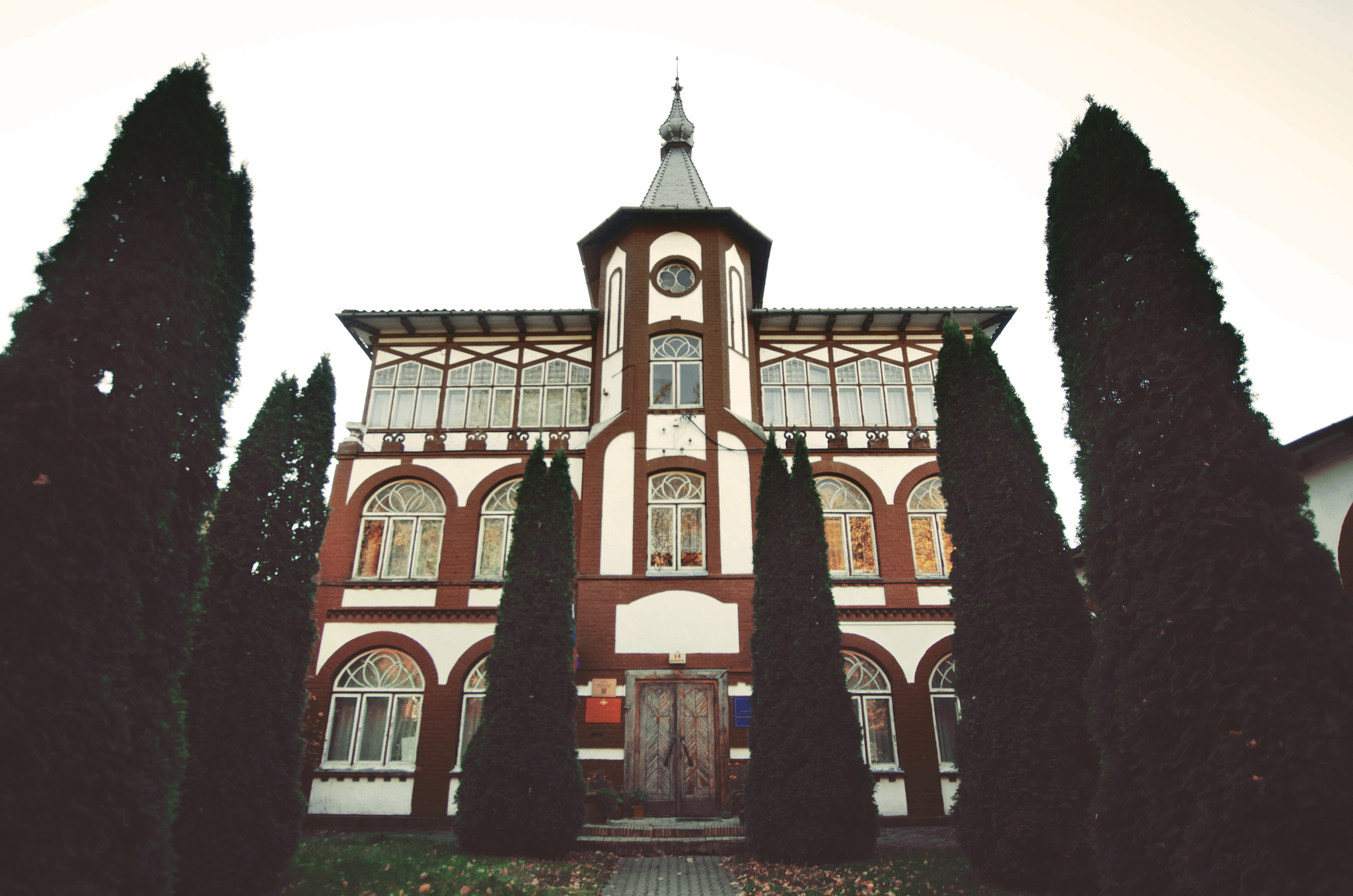 Architecture and landscapes of autumn Svetlogorsk - My, Travel across Russia, The park, Road trip, sights, Cities of Russia, Svetlogorsk, Local history, History, Building, Architecture, Kaliningrad region, Tourism, Longpost