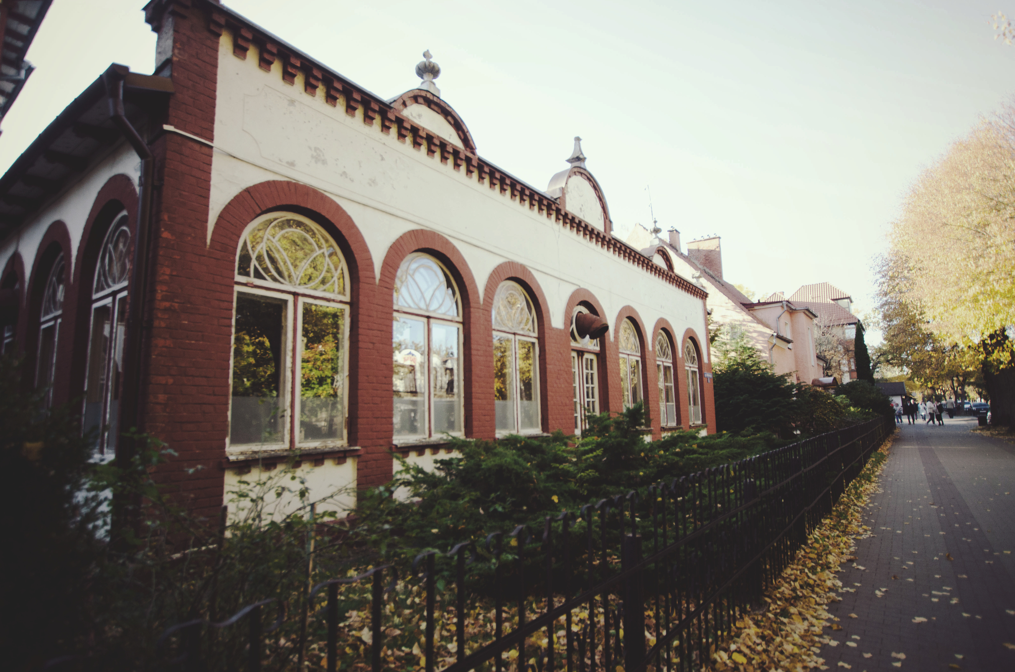 Architecture and landscapes of autumn Svetlogorsk - My, Travel across Russia, The park, Road trip, sights, Cities of Russia, Svetlogorsk, Local history, History, Building, Architecture, Kaliningrad region, Tourism, Longpost