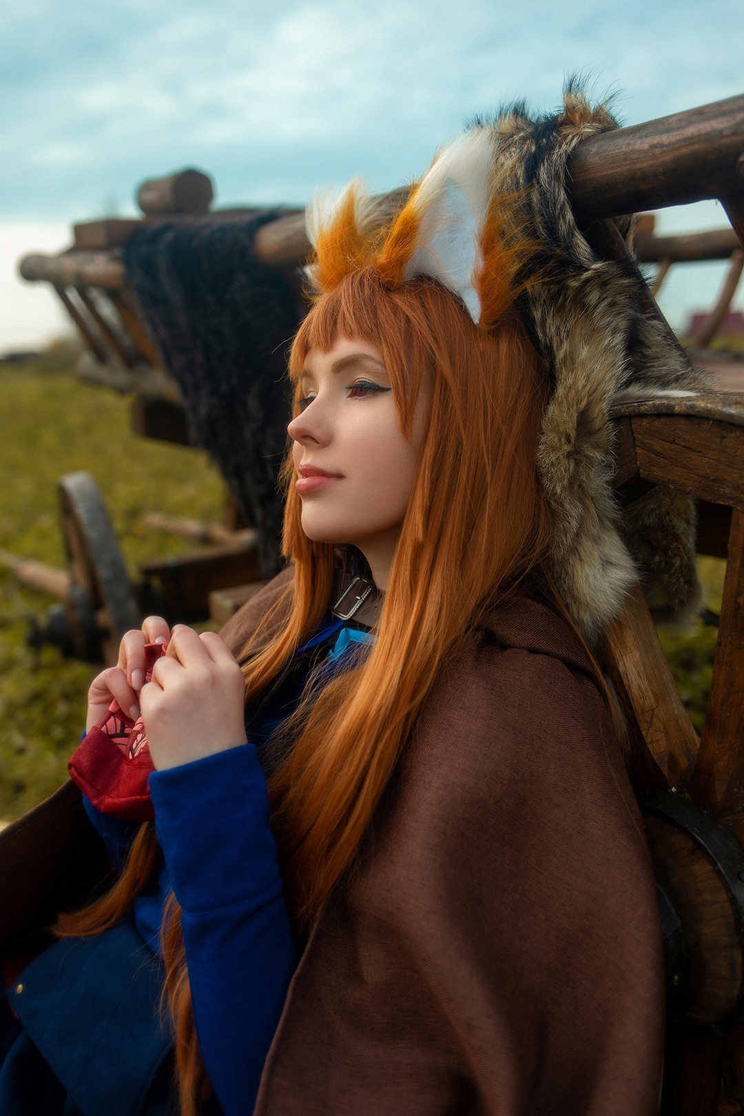 A lie can be as useful as the truth if you understand not what the deception is, but what its cause is (c) - The photo, PHOTOSESSION, Cosplay, Cosplayers, Holo, Spice and wolf, Anime, Longpost, Redheads