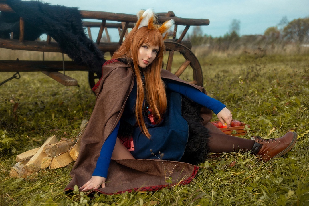 A lie can be as useful as the truth if you understand not what the deception is, but what its cause is (c) - The photo, PHOTOSESSION, Cosplay, Cosplayers, Holo, Spice and wolf, Anime, Longpost, Redheads