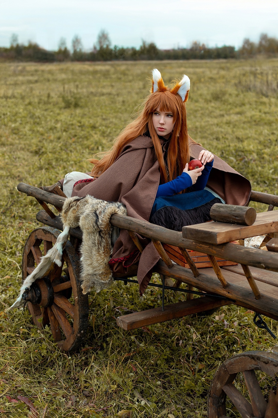 A lie can be as useful as the truth if you understand not what the deception is, but what its cause is (c) - The photo, PHOTOSESSION, Cosplay, Cosplayers, Holo, Spice and wolf, Anime, Longpost, Redheads