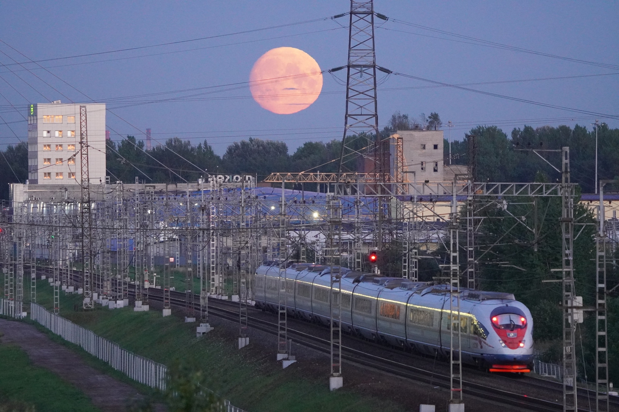 NOVEMBER 5, 19:00, DK Gaza. My personal exhibition LUNAR PETERSBURG - The photo, Saint Petersburg, Sunset, moon, Sunrise, Longpost