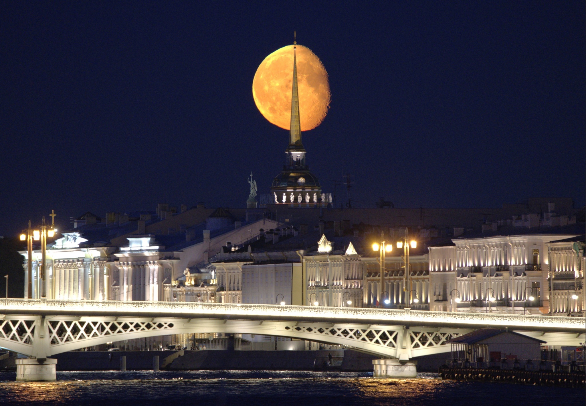 NOVEMBER 5, 19:00, DK Gaza. My personal exhibition LUNAR PETERSBURG - The photo, Saint Petersburg, Sunset, moon, Sunrise, Longpost