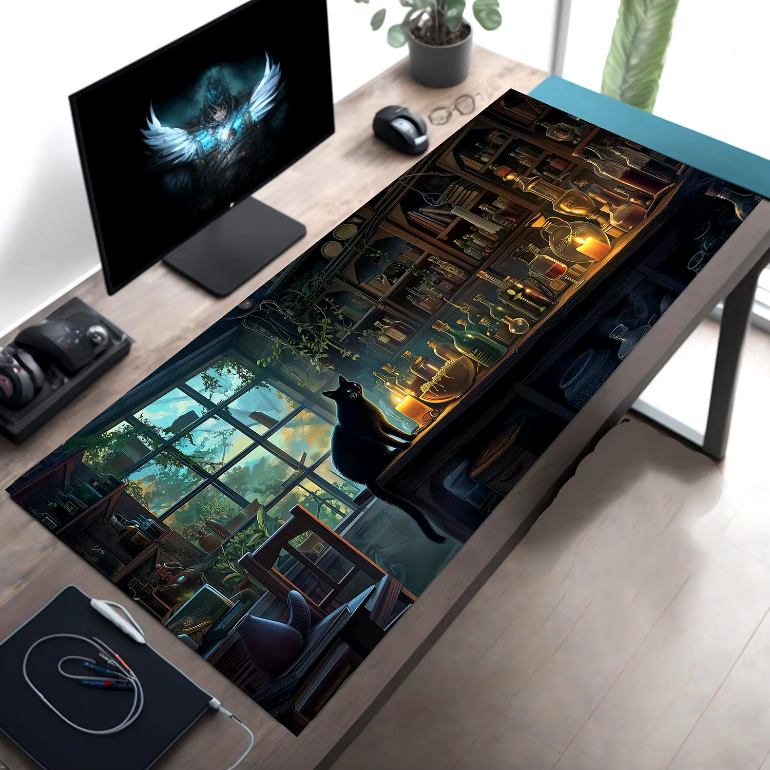 Beautiful rug - Mat, Computer, Print, Computer desk, Mouse, cat, AliExpress, Products