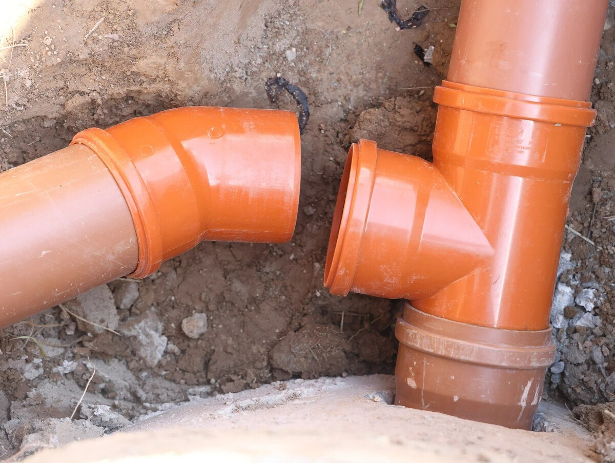 PVC pipe connection - My, Repair, Male, Home construction, Pipe, Sewerage, Plumbing, Tools, Plumber, Pvc