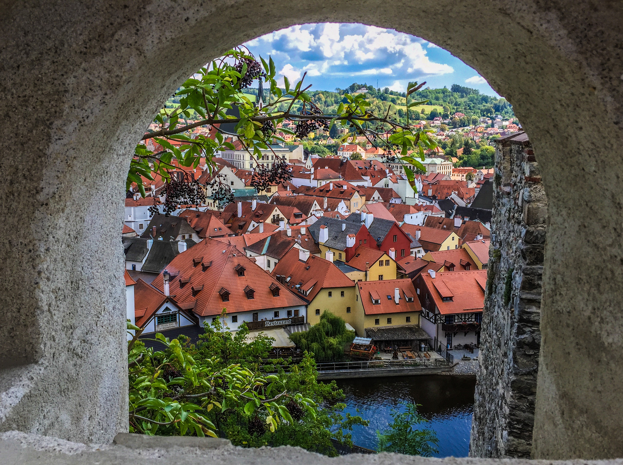 And from our window - My, The photo, Travels, Roof, Beautiful view