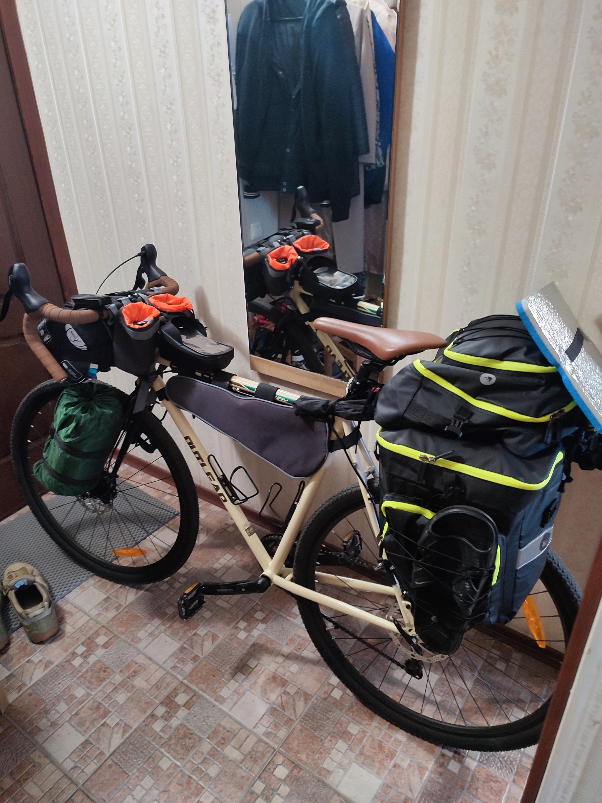 4 days by bike in the Leningrad region - My, Travel across Russia, Travels, Leningrad region, A bike, Bike trip, Tourist places, Bike ride, Saint Petersburg, Mat, Longpost