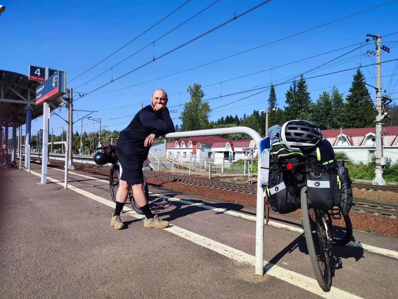 4 days by bike in the Leningrad region - My, Travel across Russia, Travels, Leningrad region, A bike, Bike trip, Tourist places, Bike ride, Saint Petersburg, Mat, Longpost