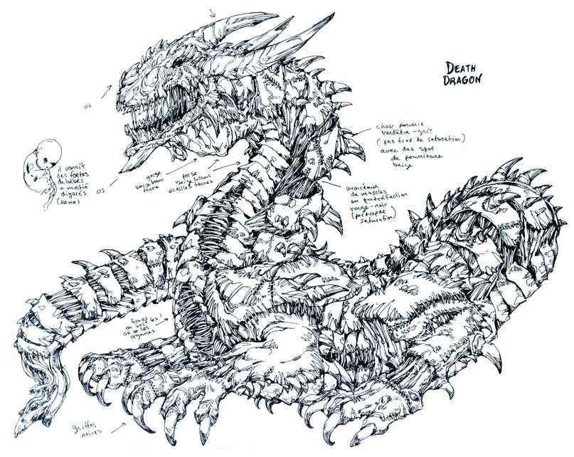 Dead dragons are the pinnacle of necromantic mastery of the Undead Hordes. - My, Disciples 2, Disciples, Disciples: Sacred Lands, Disciples III, Lore of the universe, Nevendaar, The Dragon, Necromancy, Dark fantasy, Longpost, Concept Art