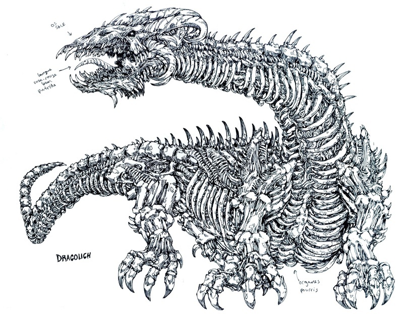 Dead dragons are the pinnacle of necromantic mastery of the Undead Hordes. - My, Disciples 2, Disciples, Disciples: Sacred Lands, Disciples III, Lore of the universe, Nevendaar, The Dragon, Necromancy, Dark fantasy, Longpost, Concept Art