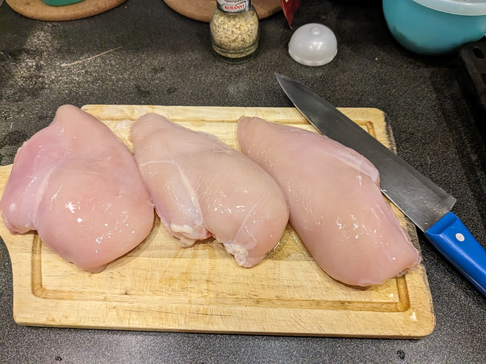 Let's Cook Together: A Quick Recipe for Chicken Breast Protein for Lazy People Like Me - My, Men's cooking, Preparation, Recipe, Longpost