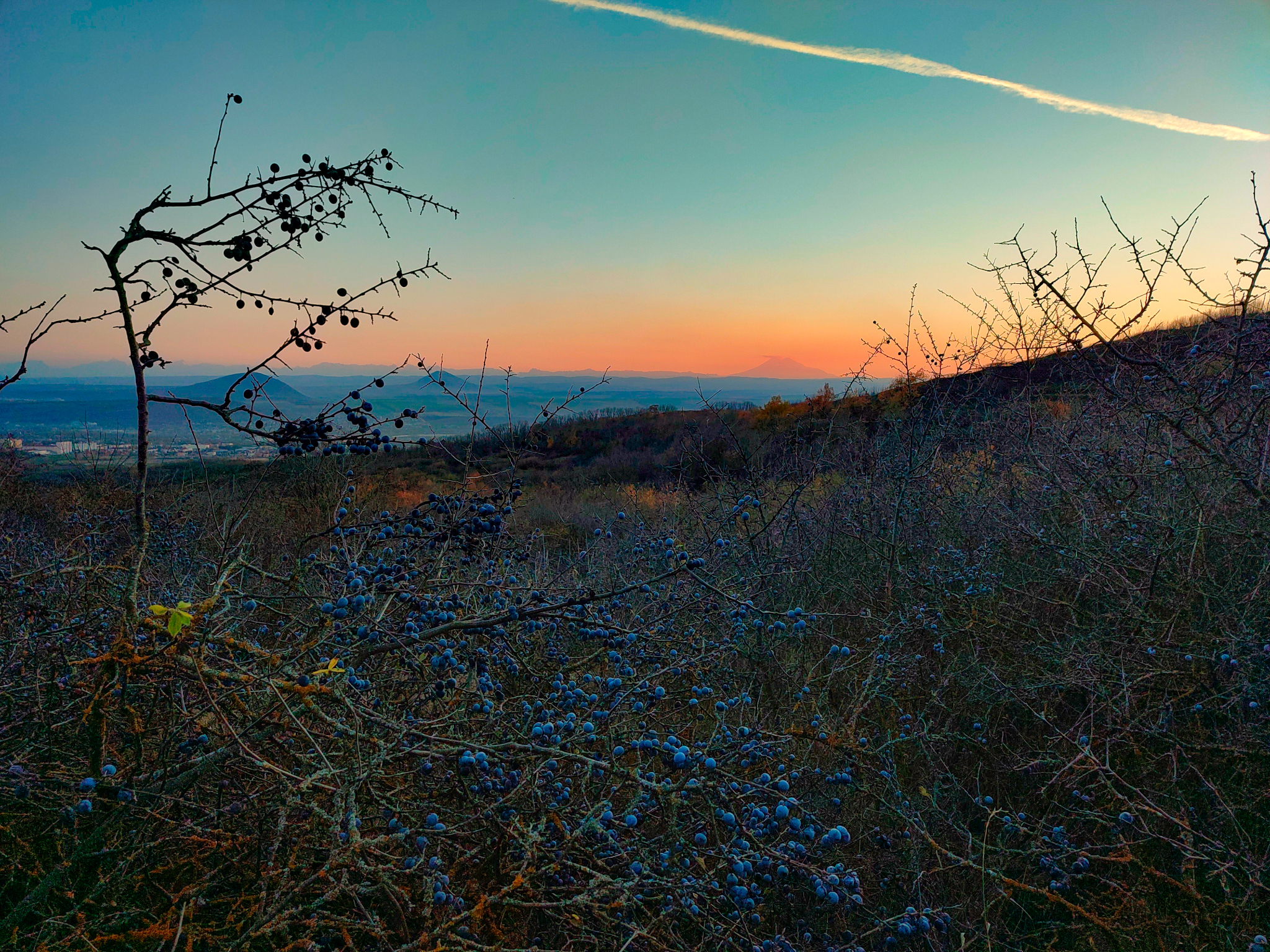 The last day of October - My, Nature, Caucasian Mineral Waters, Landscape, Beshtau, Mobile photography, Longpost, Autumn