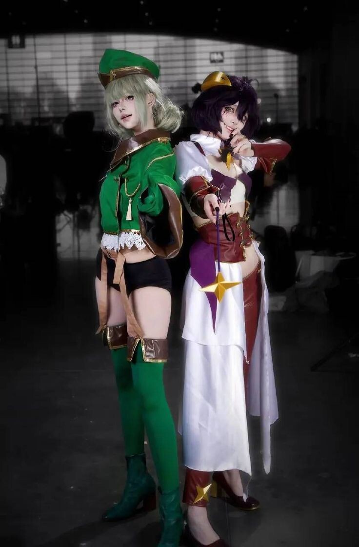 Longpost#1 Becoming a Magician Kiwi Agara and Utena Hiiragi - Cosplay, Anime, Kiwi, Characters (edit), Girls, Heels, School uniform, Longpost, Utena Hiiragi, Araga Kiwi, Mahou Shoujo ni akogarete, Magia Baiser