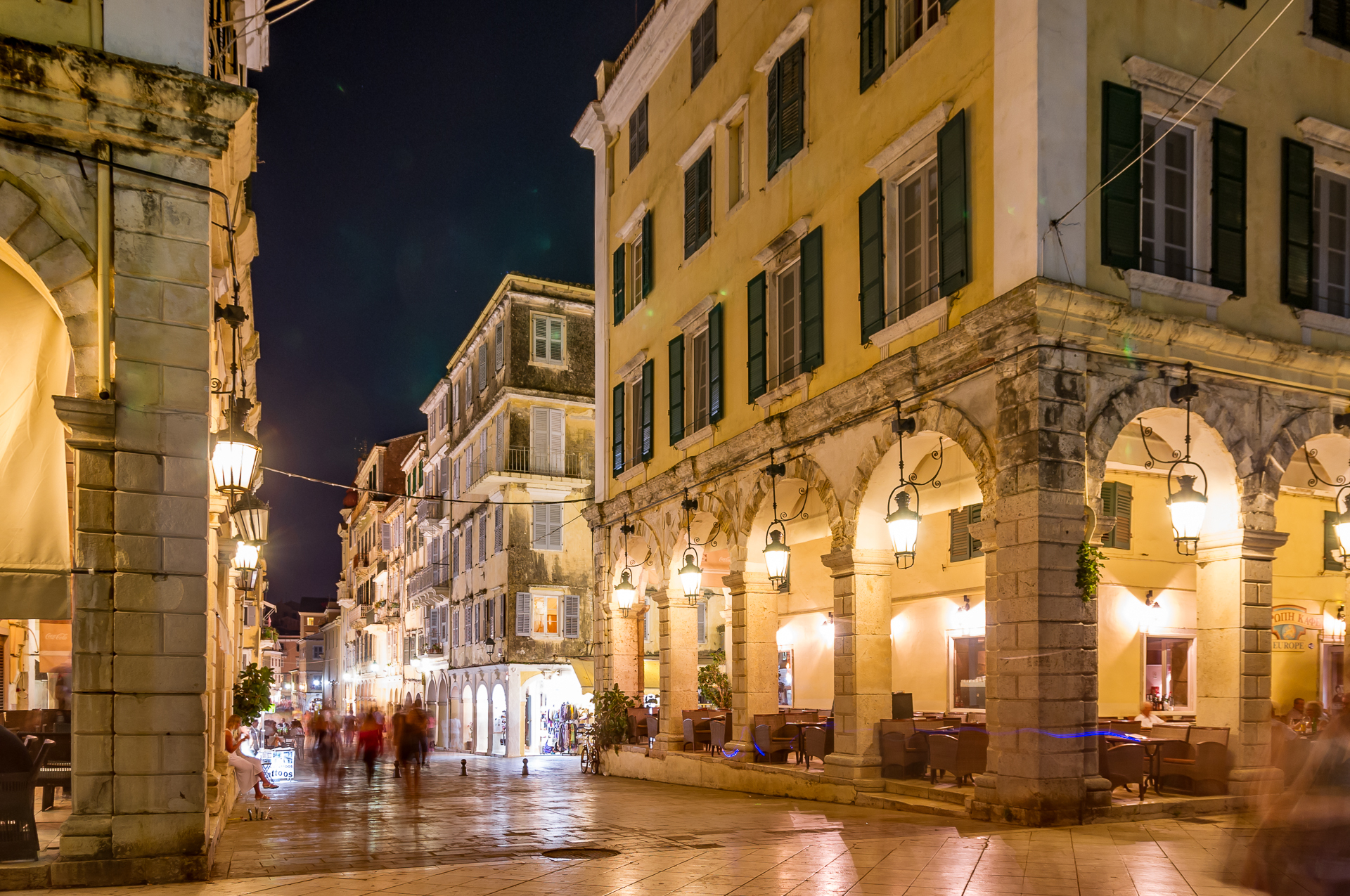 Evening streets of Corfu - My, Greece, Kerkyra, Evening, Street photography, Longpost