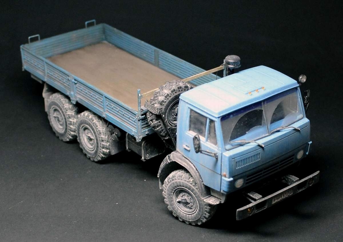 Souvenir Kamaziks in tape 32 - Kamaz, Scale model, Stand modeling, Longpost, Hobby, Modeling, Collecting, Collection, Souvenirs