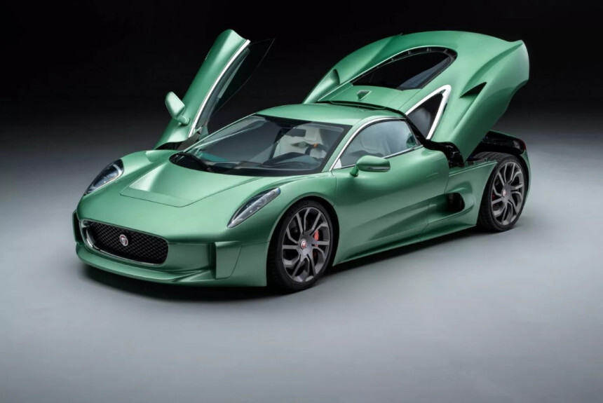 Суперкар Jaguar C-X75 наконец-то добрался до дорог общего пользования - Авто, Суперкар, Jaguar, Длиннопост