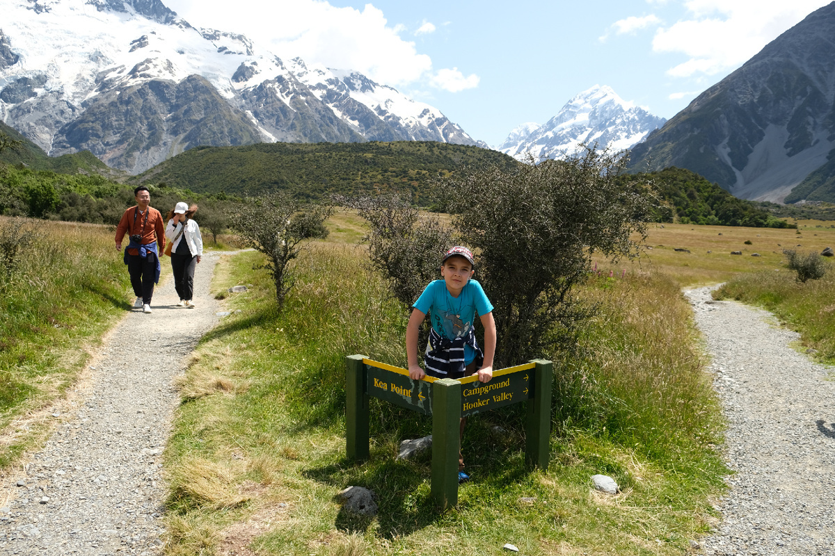 New Zealand. Upside Down on a Long White Cloud. Part 7 - New Zealand, Maori, The mountains, Glacier, Track, Longpost