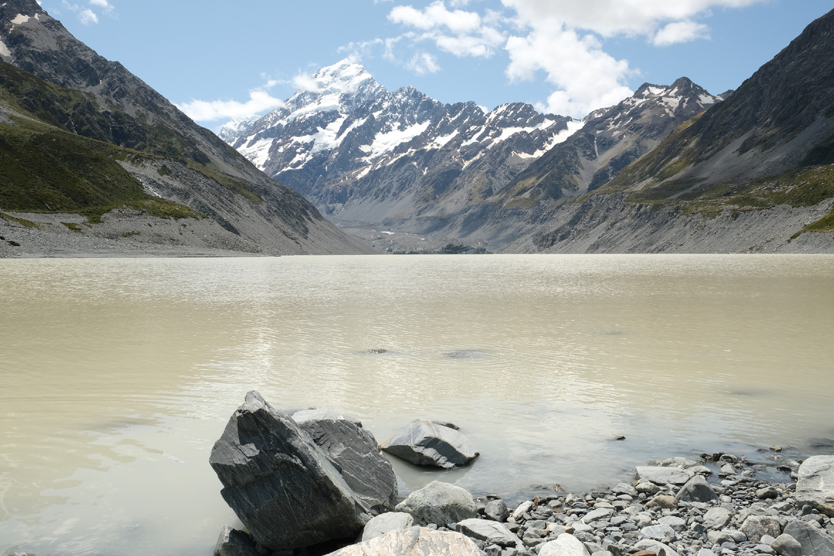 New Zealand. Upside Down on a Long White Cloud. Part 7 - New Zealand, Maori, The mountains, Glacier, Track, Longpost