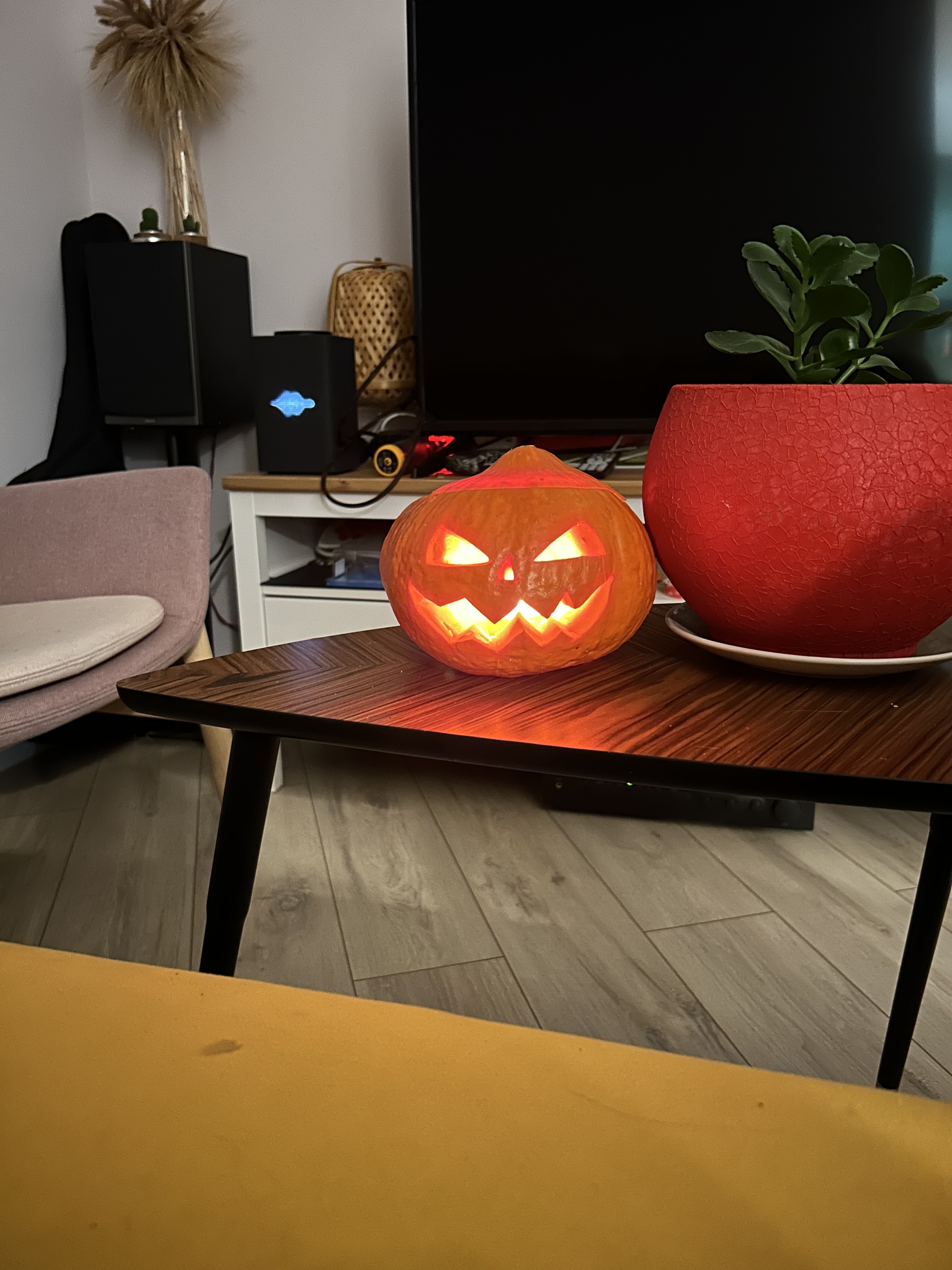 It's Halloween! - My, Positive, Holidays, Halloween, Mobile photography, Halloween pumpkin