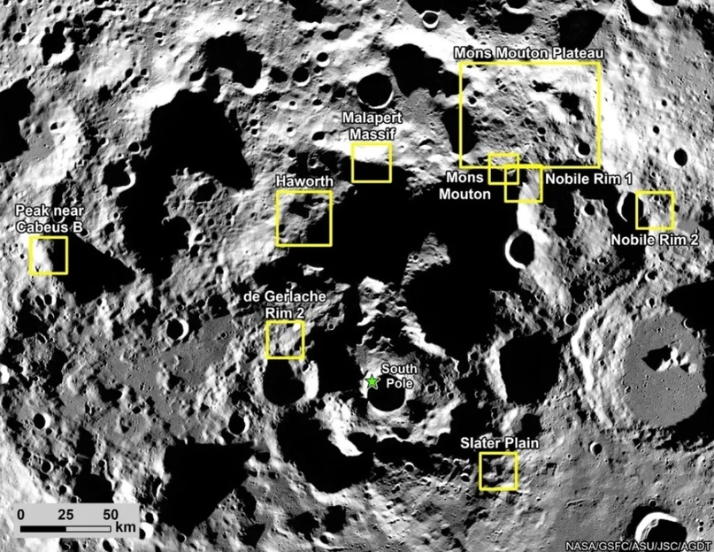 NASA Updates List of Artemis 3 Landing Sites - Cosmonautics, Rocket launch, Technologies, Artemis (space program)