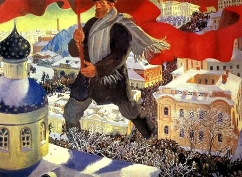 Great October in illustrations - 9 - История России, Politics, Longpost