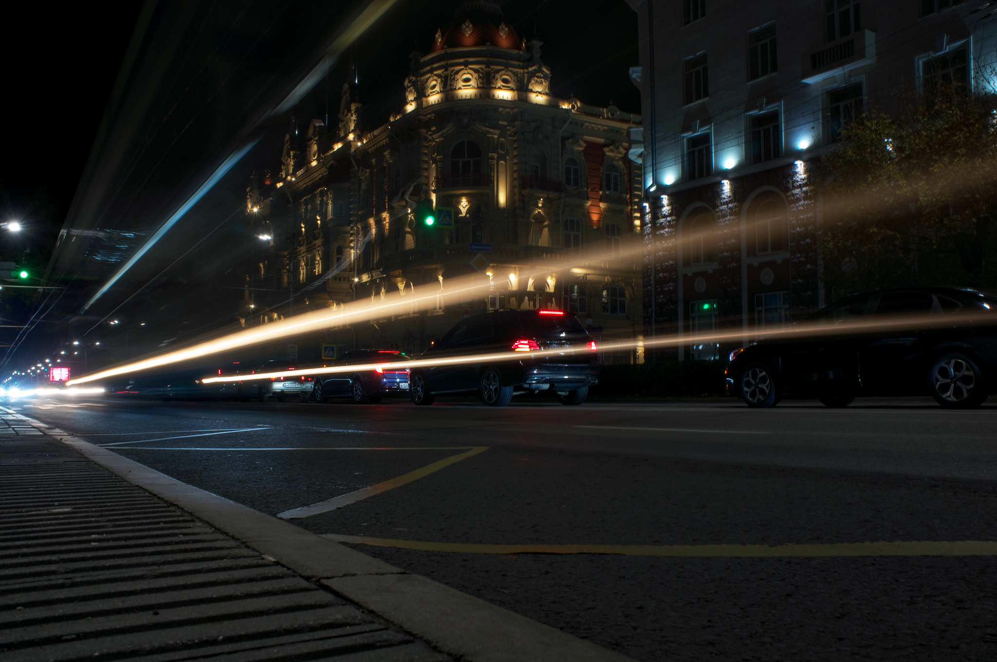 Night streets of Rostov and Moscow - My, The photo, Beginning photographer, Street photography, City walk, Sony alpha, I want criticism, Longpost